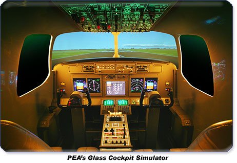 glass cockpit show terrain